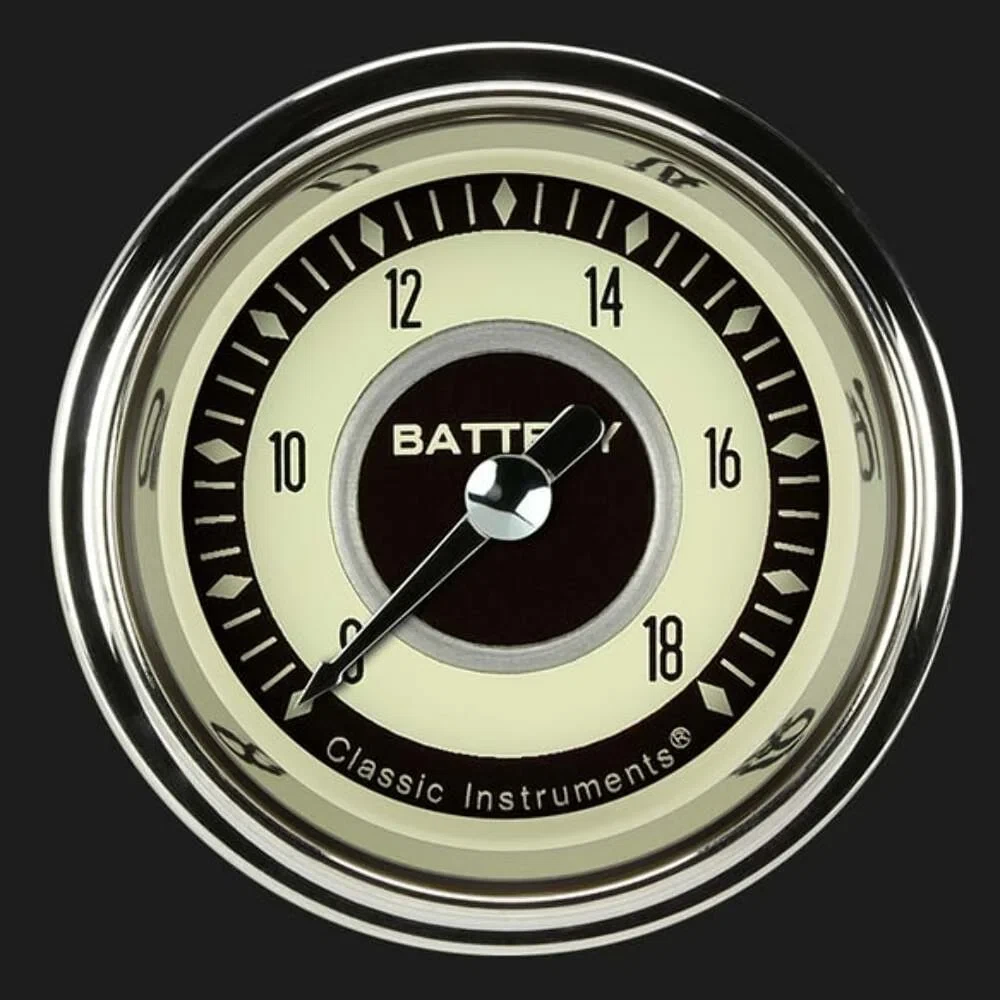 Nostalgia VT 2 1_8_ Voltage Gauge NT130SHC